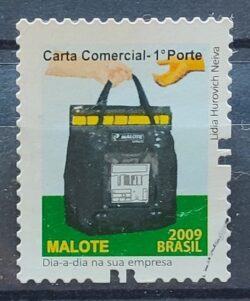 Selo Regular RHM 853 Servico Postal Malote Picote BR 2011 Circulado