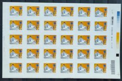 Selo Regular RHM 857 Servico Postal Porte do Registro 2011 Folha