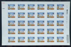 Selo Regular RHM 860 Servico Postal Porte do Registro + AR 2011 Folha