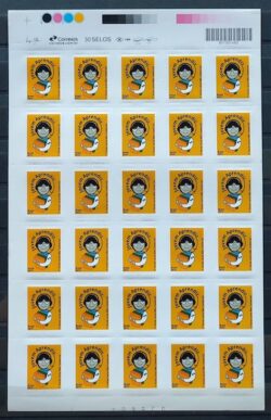 Selo Regular RHM 863 Jovem Aprendiz 2015 Folha