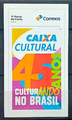 SI 100 Selo Institucional 45 Anos da Caixa Cultural Brasil Banco 2025