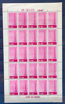 A 95 Selo Aereo Inauguracao de Brasilia Torre de TV Comunicacao 1960 Folha 3