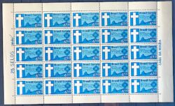 A 98 Selo Aereo Congresso da Alianca Batista Religiao 1960 Folha 2