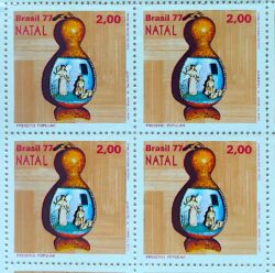 C 1014 Selo Natal Religiao Presepio Natividade 1977 Quadra