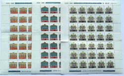 C 1076 Selo Teatros Brasileiros Arquitetura Arte 1978 Folha Serie Completa