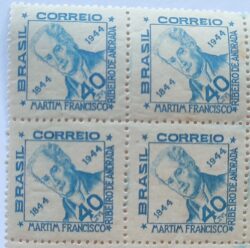 C 194 Selo Martim Francisco Ribeiro de Andrade 1944 Quadra