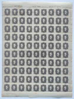 C 214 Selo Princesa Isabel Monarquia 1946 Folha