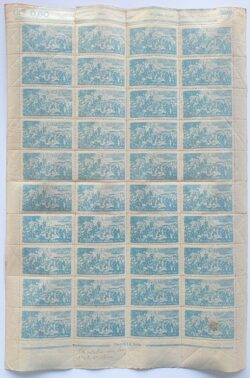 C 243 Selo Batalha dos Guararapes Militar Pernambuco 1949 Folha 1