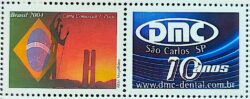 C 2584 Selo Personalizado DMC Dental Odontologia Saude Sao Carlos 2008