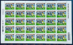 C 2633 Selo Futebol Feminino Mulheres 2005 Folha