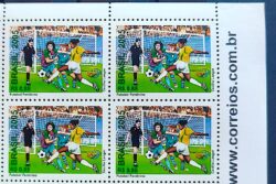 C 2633 Selo Futebol Feminino Mulheres 2005 Quadra Vinheta Site