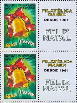 C 2663 Selo Personalizado Natal Religiao Sino Marek 2006 Quadra