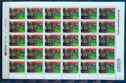 C 2699 Selo Transportes Ferroviários Trem Locomotiva Bonde 2007 Folha