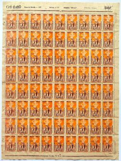 C 270 Selo Prova de Dirigibilidade Santos Dumont Aviao Aviacao 1951 Folha 5