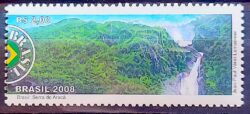 C 2755 Selo Meio Ambiente Serra do Araca Cachoeira Agua 2008