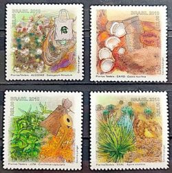 C 3011 Selo Plantas Texteis 2010 Separados