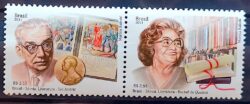 C 3148 Selo Relacoes Diplomaticas Brasil Servia Rachel de Queiroz Ivo Andric Literatura 2011 Setenant