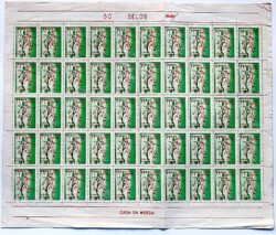 C 430 Selo Brasil Campeao Mundial de Futebol Suecia 1959 Folha 2