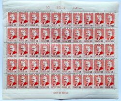 C 524 Selo Centenario Vital Brazil Saude 1965 Folha 2