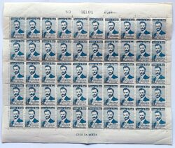 C 529 Selo Presidente Epitacio Pessoa 1965 Folha