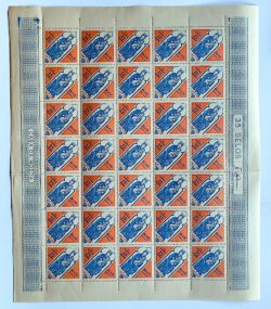 C 562 Selo de Natal Maria e Jesus Religiao 1966 Folha