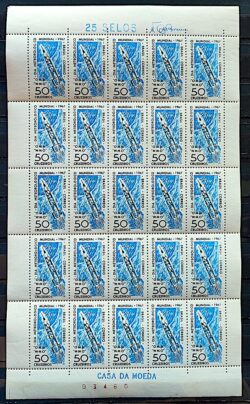 C 566 Selo Dia Meteorologico Mundial 1967 Folha 2