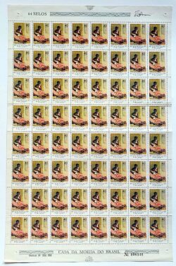 C 708 Selo Lei Ventre Livre Escravidao Mulher 1971 Folha