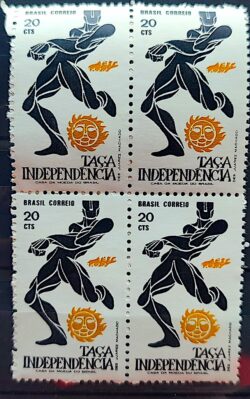 C 740 Selo Promocaos Artes Populares Taca 1972 Quadra