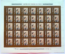 C 813 Selo Arte Barroca do Brasil Musica 1973 Folha