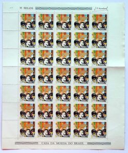 C 840 Selo Formacao Etnia Correntes Migratorias Mapa 1974 Folha