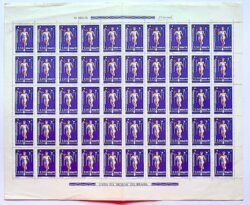 C 871 Selo Corrida de Sao Silvestre Atletismo Esporte 1974 Folha