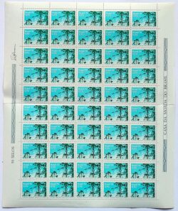 C 892 Selo Presevacao da Flora e da Fauna Pinheiros 1975 Folha