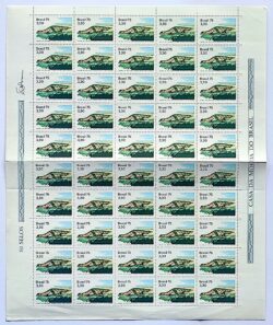 C 894 Selo Presevacao da Flora e da Fauna Jacare 1975 Folha