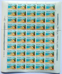 C 916 Selo Propaganda Turistica Turismo Guarapari Espirito Santo 1975 Folha