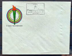 Envelope 1963 Jogos Panamericantos Tocha CBC SP