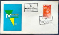 Envelope FDC 1963 Cinquentenario do Escotismo Jogos Panamericanos CBC SP