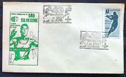 Envelope FDC 1963 FISU Universiade Porto Alegre Jogos Universitarios Sao Silvestre CBC SP
