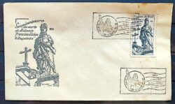 Envelope FDC 1964 Sesquicentenario Aleijadinho Arte Escultura CBC MG