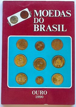 Livro Moedas do Brasil Cupro Ouro Jose Vinicius Vieira do Amaral
