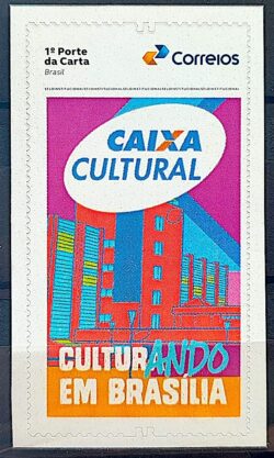 SI 101 Selo Institucional 45 Anos Caixa Cultural Brasilia Banco 2025