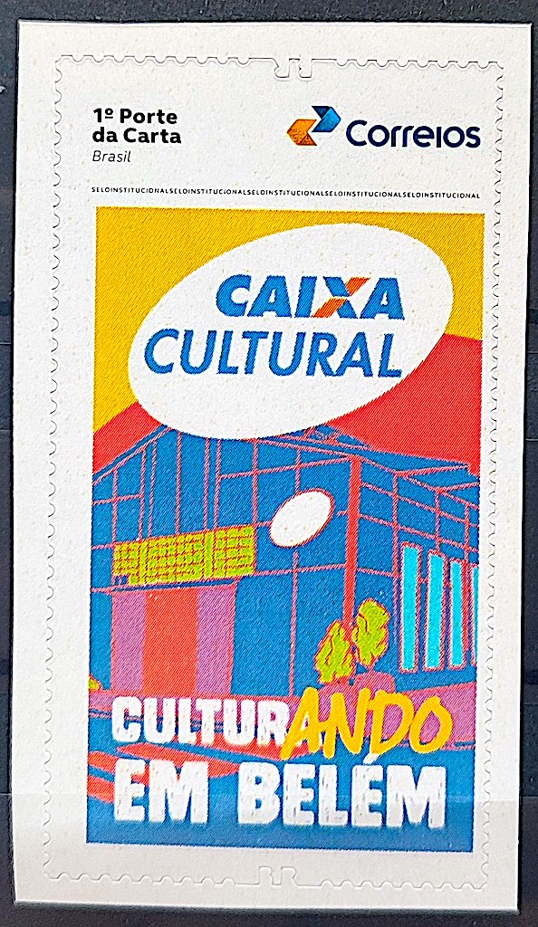 SI 102 Selo Institucional 45 Anos Caixa Cultural Belem Banco 2025