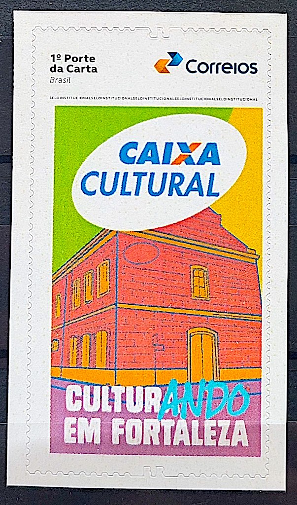 SI 104 Selo Institucional 45 Anos Caixa Cultural Fortaleza Banco 2025