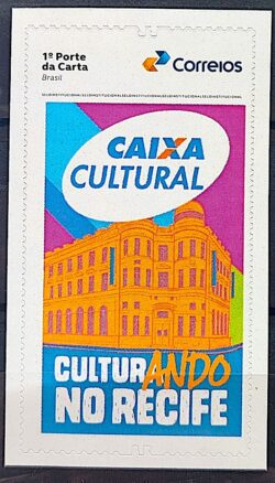 SI 105 Selo Institucional 45 Anos Caixa Cultural Recife Banco 2025