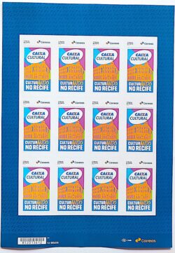 SI 105 Selo Institucional 45 Anos Caixa Cultural Recife Banco 2025 Folha