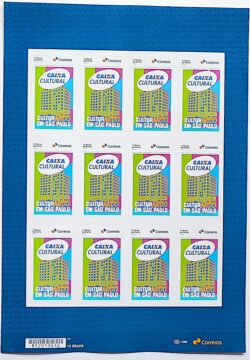 SI 108 Selo Institucional 45 Anos Caixa Cultural Sao Paulo Banco 2025 Folha