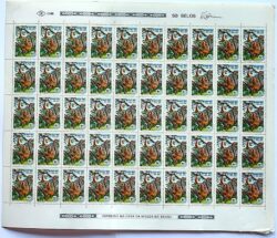 C 1401 Selo Fauna Brasileira Macaco 1984 Folha