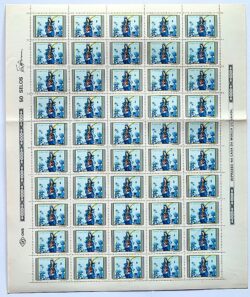 C 1432 Selo Natal Pinturas Natalinas Religiao 1984 Folha