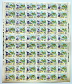 C 1556 Selo Turismo Brasilia Rio de Janeiro 1987 Folha