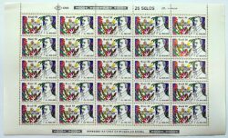 C 1602 Selo Dia do Livro Literatura Poesias Olavo Bilac 1988 Folha