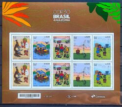 C 4181 Selo COP30 Brasil Amazonia Belem 2025 Folha